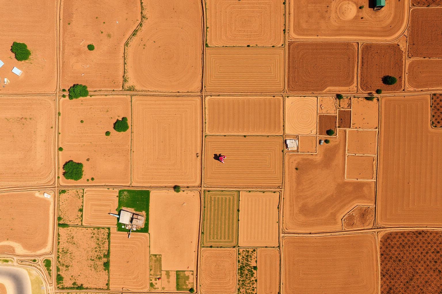 Before, raw land